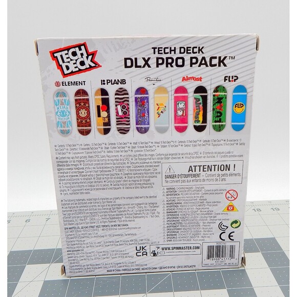 Tech Deck DLX Pro Pack of 10 Different Fingerboards 2022 Regular Size NIB - Picture 3 of 11